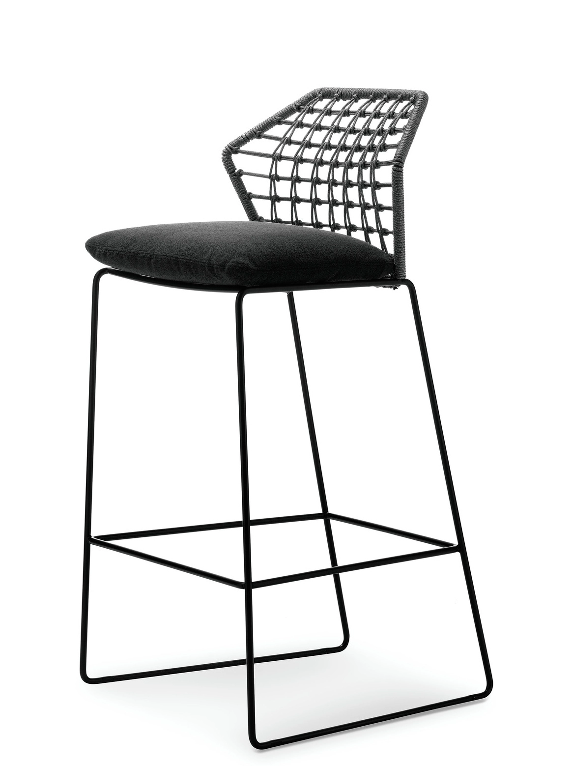 NY Soleil Yüksek Tabure Beyaz - Bar Sandalyesi